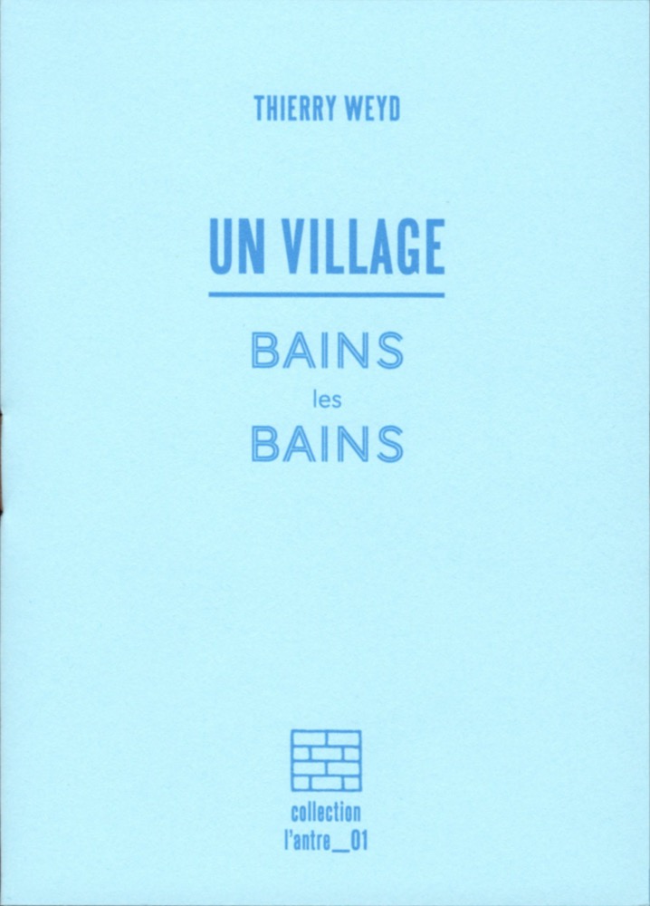 Un village - BAINS-les-BAINS & alentours - Couverture